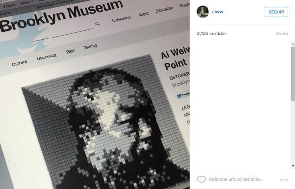 Ai Wei Wei (Foto: Instagram/ Reprodução)