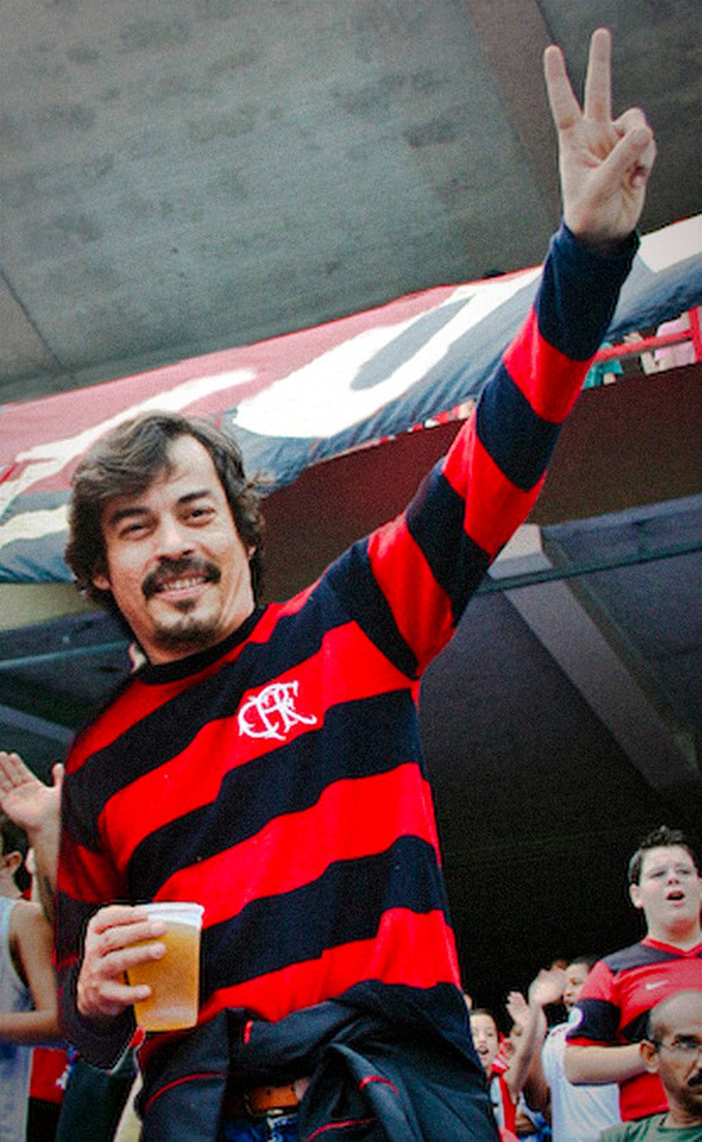 Voz da Torcida - Arthur Muhlemberg - Flamengo  — Foto: Arquivo Pessoal