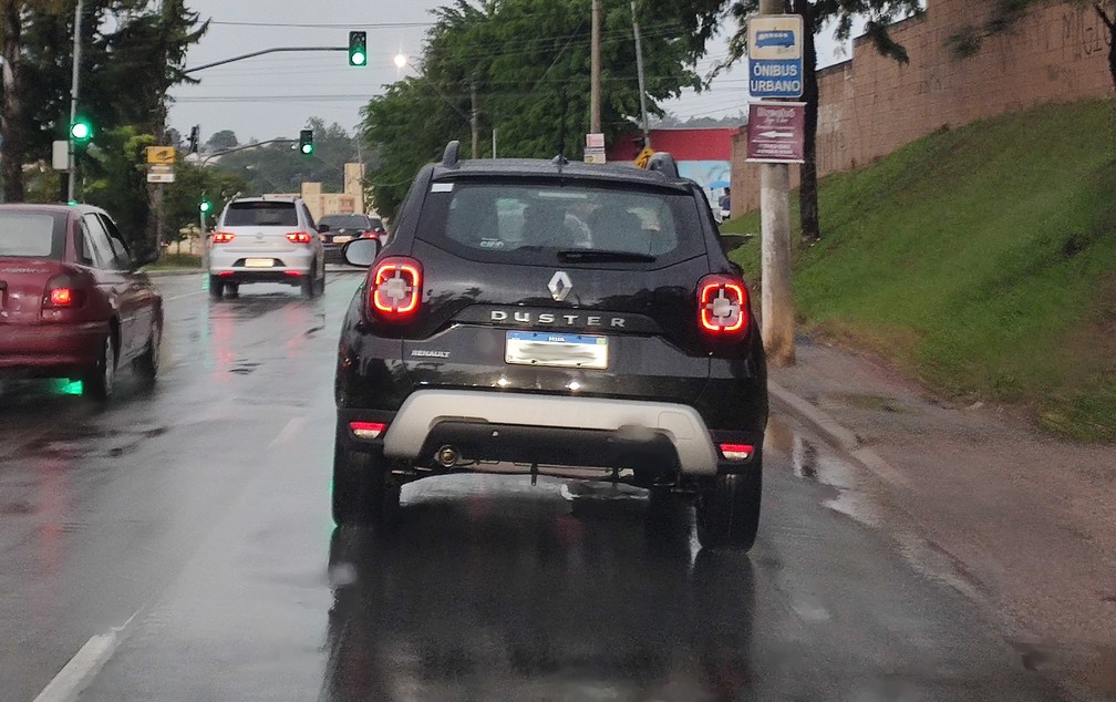 Renault Duster de nova geração flagrado em Jundiaí (SP) — Foto: Guilherme Fontana/G1
