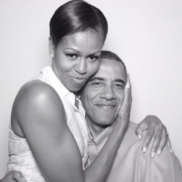 Barack e Michelle Obama (Foto: Reprodução)