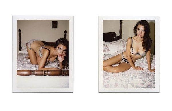 Parte do ensaio sensual protagonizado pela modelo Emily Ratajkowski  (Foto: Reprodução)