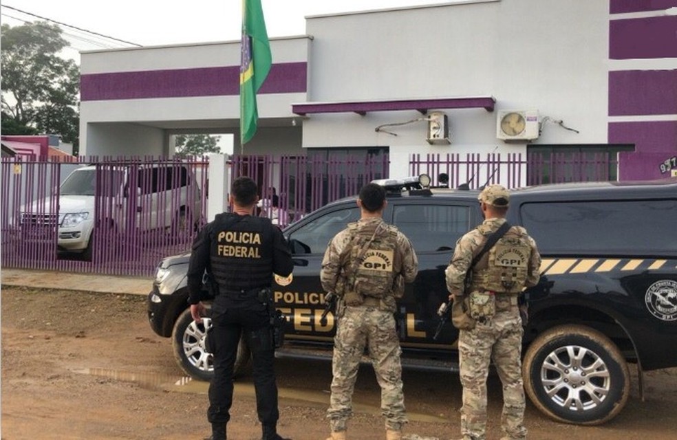 PF faz operação contra grupo suspeito de contrabandear pessoas para os EUA — Foto: PF/Divulgação