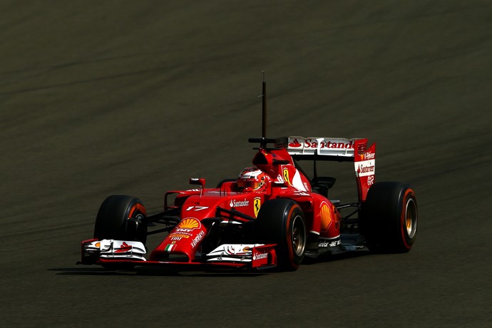 Jules Bianchi guiou carro da Ferrari durante teste coletivo da Fórmula 1 em Silverstone, em 2014 (Foto: Getty Images)