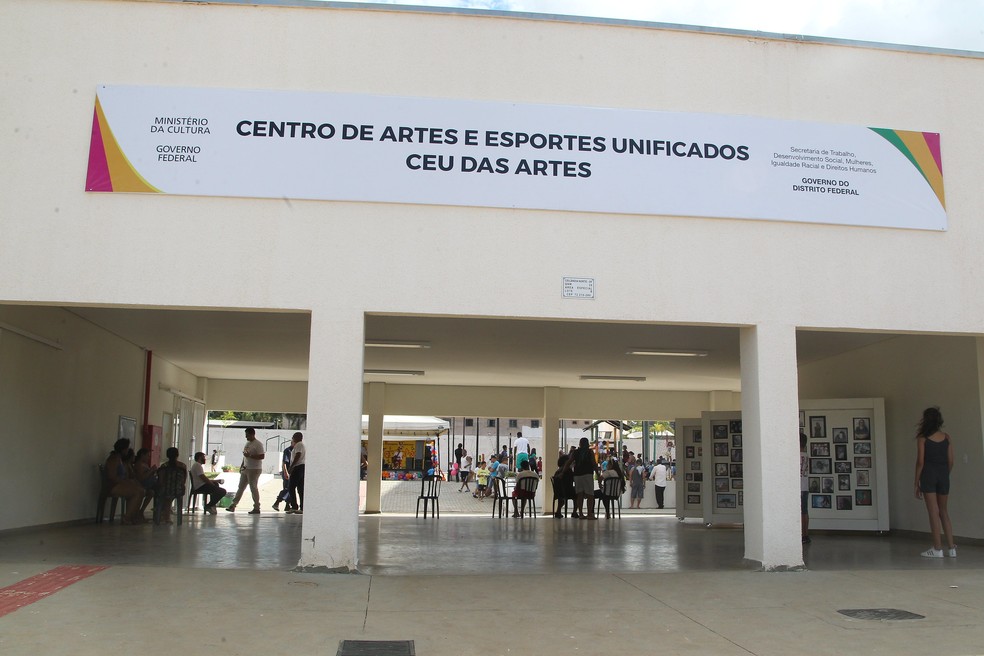 CEU das Artes é inaugurado na QNM 28 de Ceilândia — Foto: Toninho Tavares/Agência Brasília