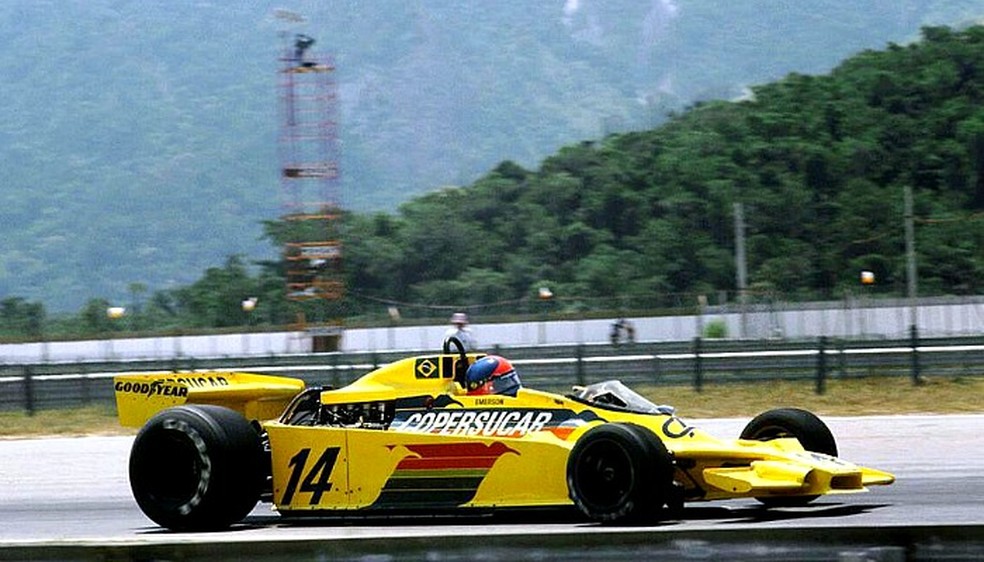 Copersucar Emerson Fittipaldi Rio de Janeiro 1978 — Foto: Divulgação
