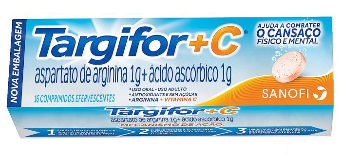 Targifor C, na versão comprimidos efervescentes (Foto: Divulgação)