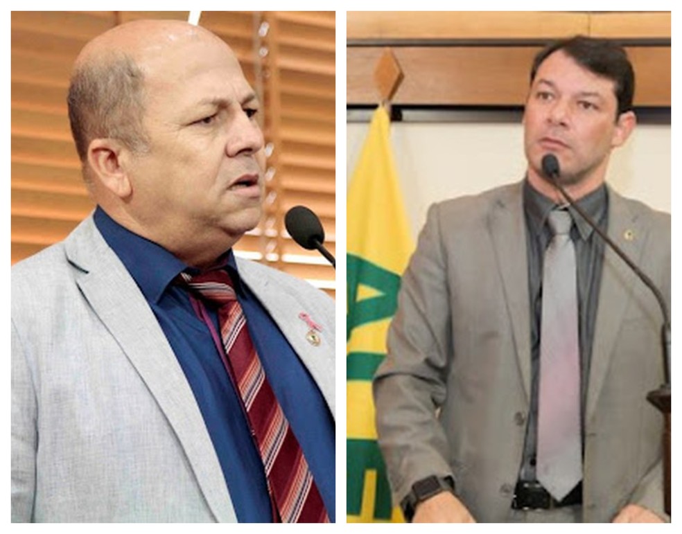 Jonas Lima (PT) e Roberto Duarte (MDB) no projeto Amazônia que eu quero  — Foto: Asscom/Aleac