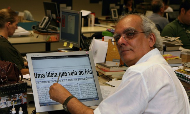  Artur Xexéo em 2009, quando era editor do Segundo Caderno, do Jornal O GLOBO