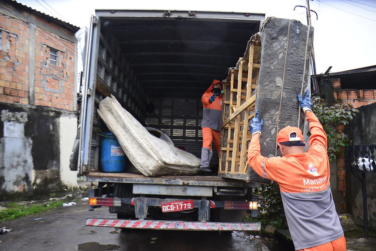 Veja como agendar coleta gratuita de grandes objetos em Manaus | Amazonas |  G1