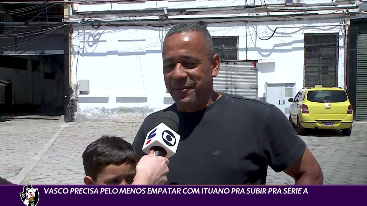 Vasco precisa pelo menos empatar com Ituano pra subir pra Série A