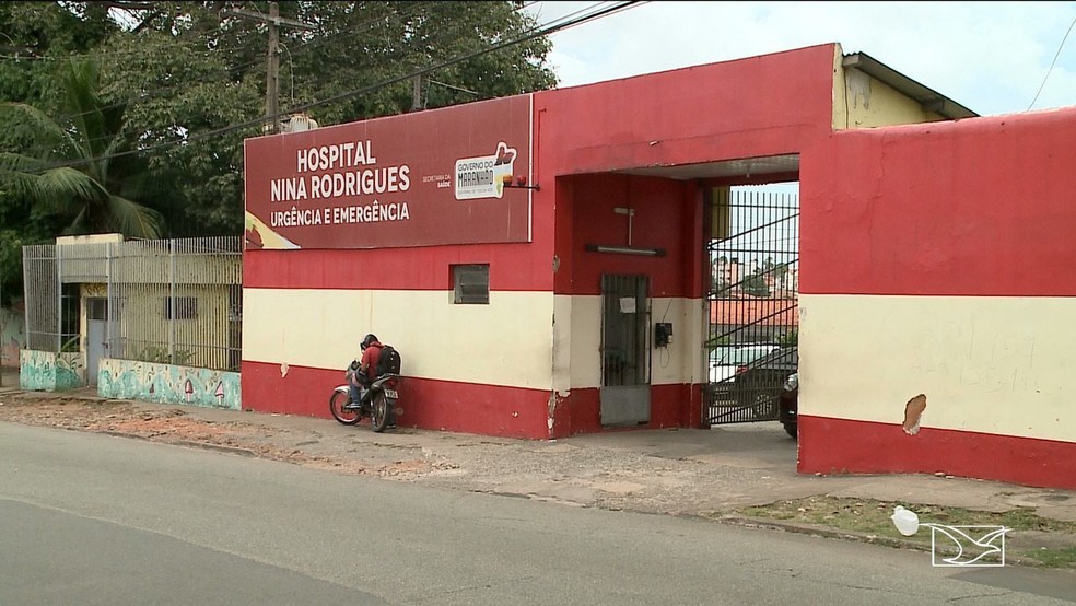 Hospital Nina Rodrigues, em SÃ£o LuÃ­s â Foto: ReproduÃ§Ã£o/TV Mirnante