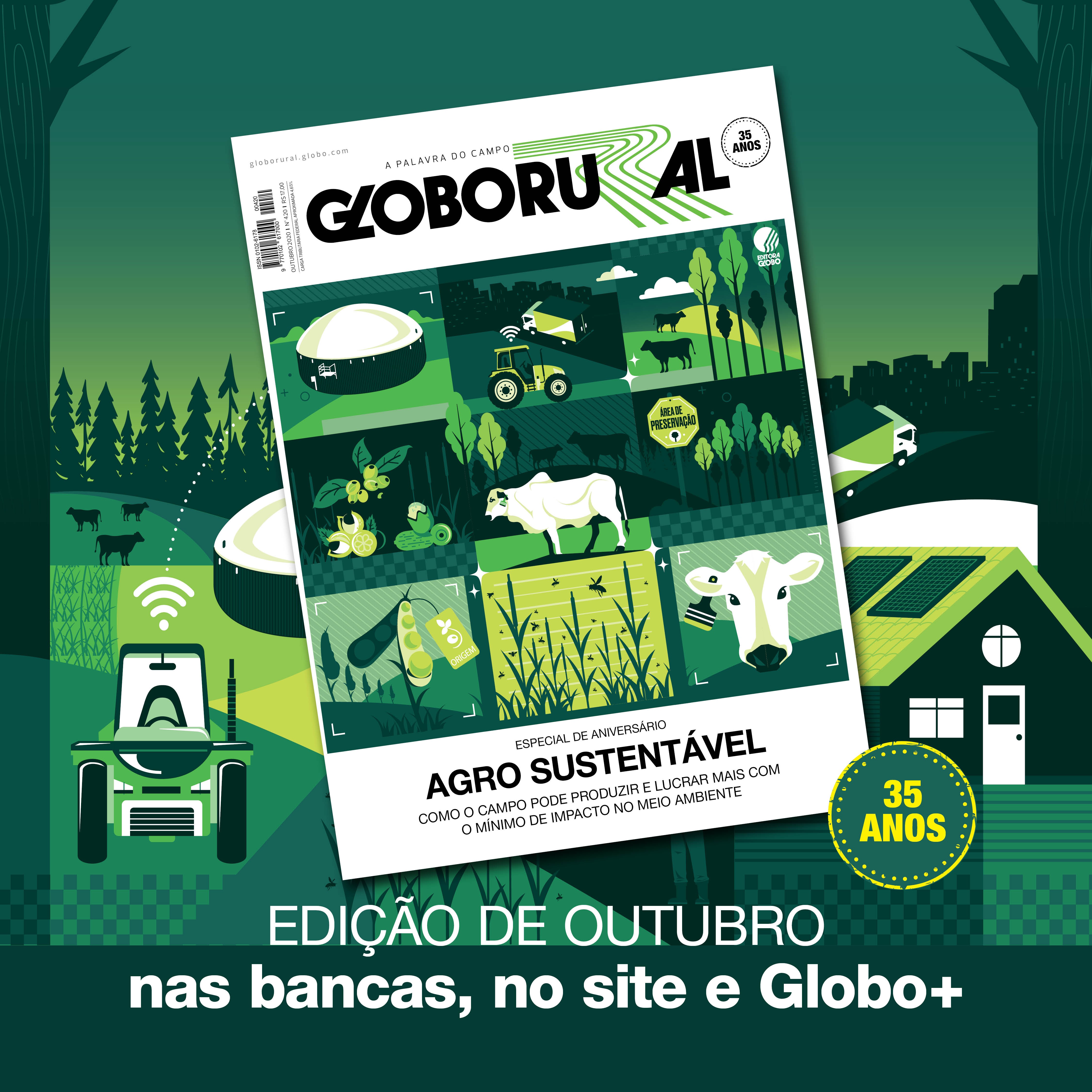 Globo Rural de outubro destaca a revolução da inseminação artificial em  tempo fixo - Revista Globo Rural