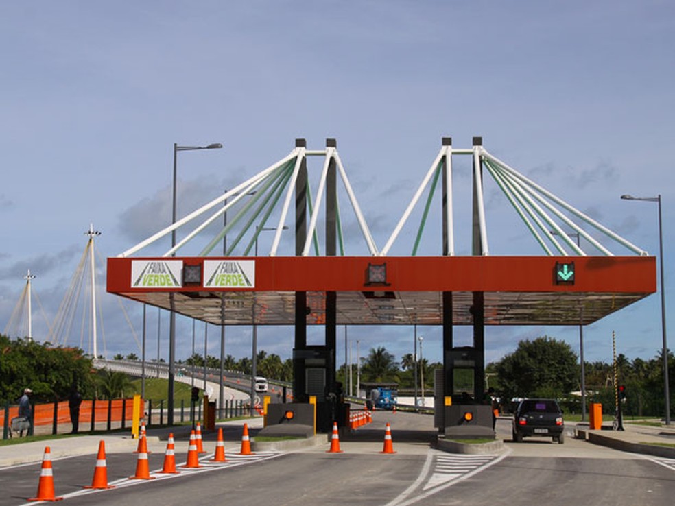 Pegádio da Rota dos Coqueiros, na Praia do Paiva (Foto: Divulgação / Rota dos Coqueiros)