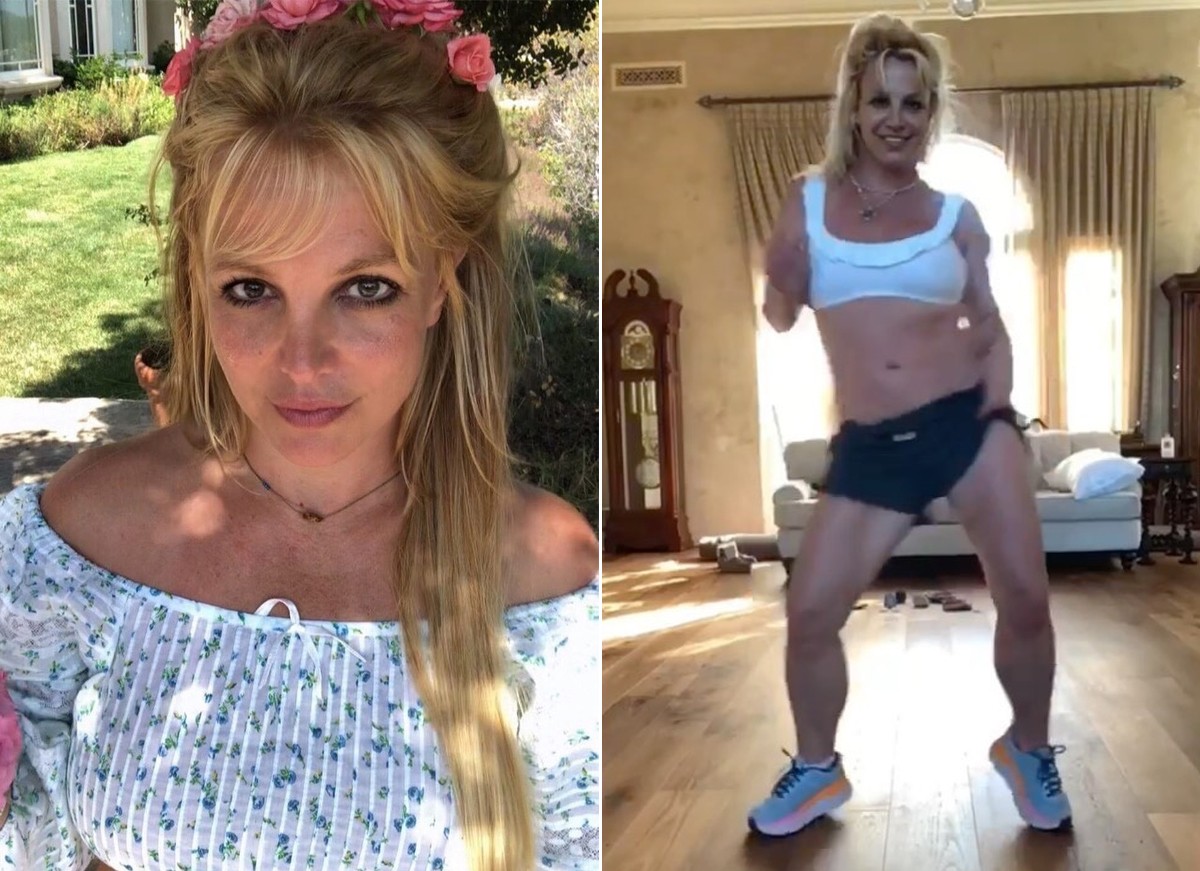 A casa de Britney normalmente aparece como cenário em seus vídeos e fotos (Foto: Reprodução / Instagram)