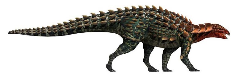 O Yuxisaurus é uma peça-chave para cientistas descobrirem mais sobre a evolução de dinossauros com armaduras e como eles evoluíram (Foto: ©Yu Chen)