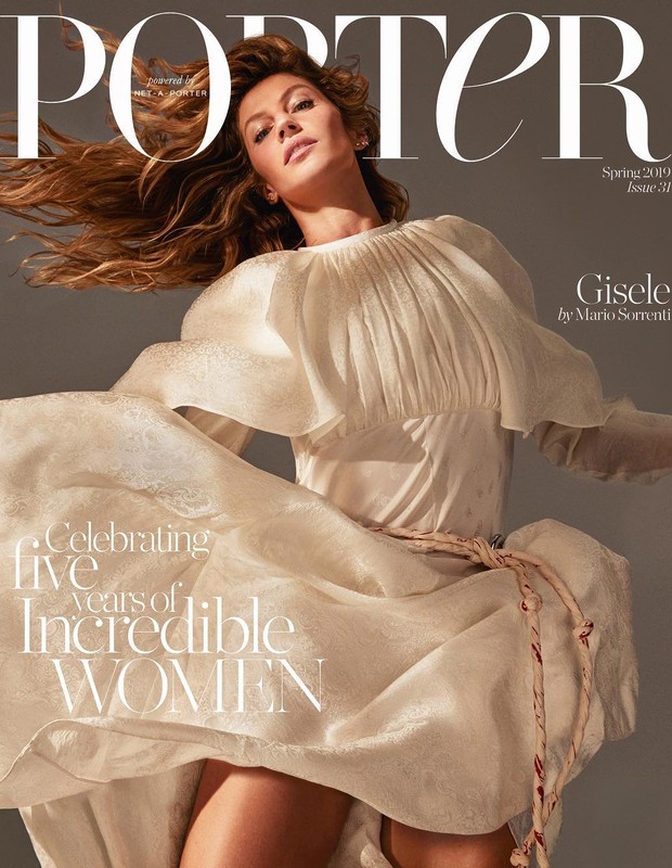 Gisele Bündchen (Foto: Mario Sorrenti) Gisele Bündchen (Foto: Mario Sorrenti)