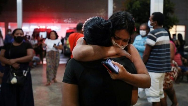 BBC Manaus teve segunda onda de contaminações no início de 2021 um colapso no sistema de saúde local (Foto: Reuters via BBC)