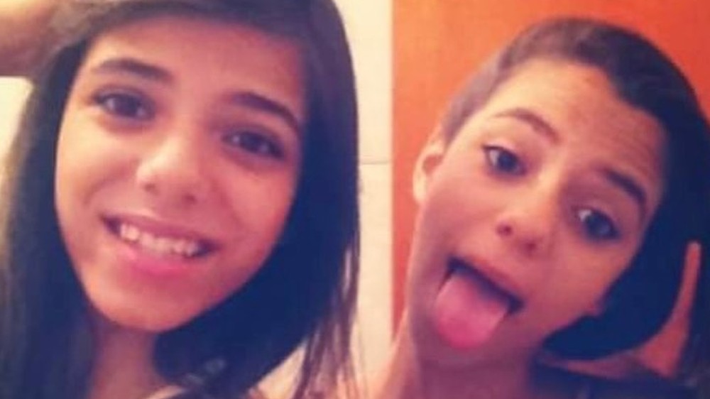 Key Alves e a irm gmea, Keyt Alves