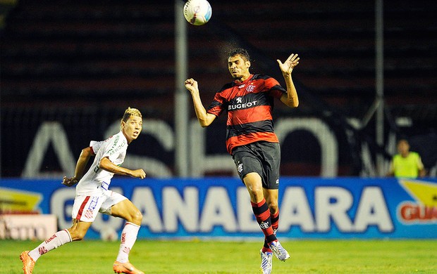 Wallace Flamengo jogo Bangu (Foto: Fábio Castro / Agif / Agência Estado)