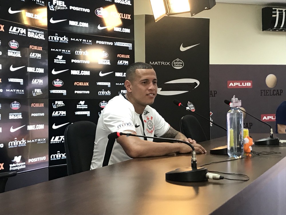 Estreante do Corinthians, Sidcley viveu susto no seu primeiro dia em São Paulo
