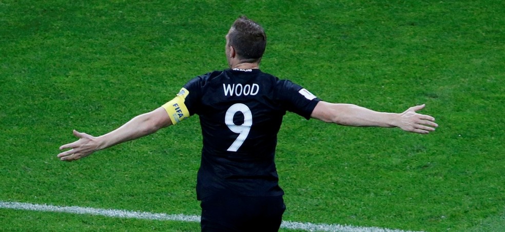 Wood é o camisa 9: centroavante forte, alto e trombador, mas inegavelmente artilheiro - do Burnley e dos All Whites (Foto: REUTERS/Grigory Dukor)
