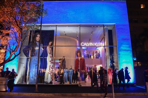 Fachada da nova Lifestyle Store da Calvin Klein em São Paulo