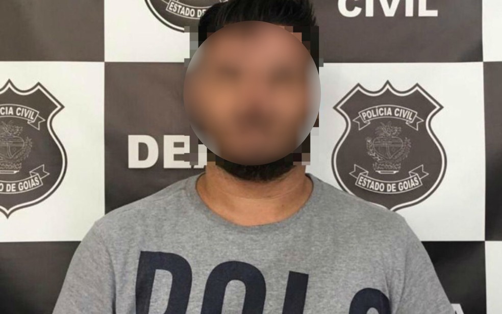 Motorista de aplicativo preso suspeito de estuprar passageira em GoiÃ¢nia â Foto: PolÃ­cia Civil/DivulgaÃ§Ã£o