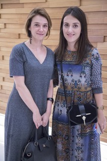 Equipe Marie Claire Online: Lu Angelo, editora, e Daniela Carasco, editora-assistente (Foto Patrícia: Canola)