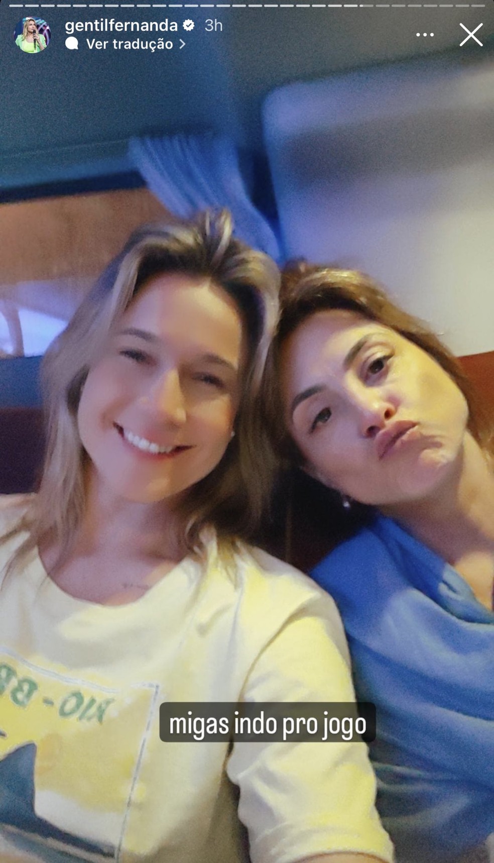 Fernanda Gentil e Priscila Montandon — Foto: Reprodução / Instagram