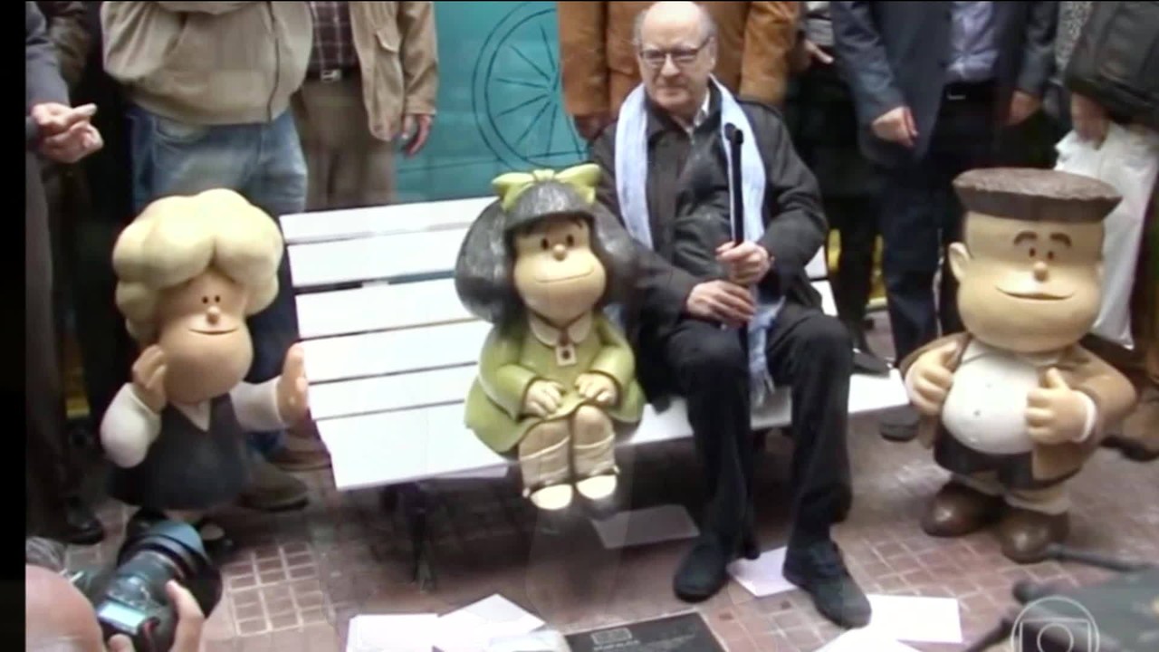 Cartunista Quino, pai da Mafalda, morre aos 88 anos