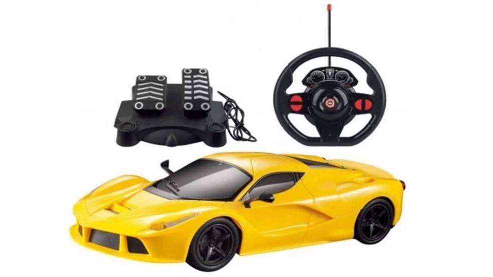 Carro de Controle Remoto Homem Aranha High Speed 3 Funções Preto e