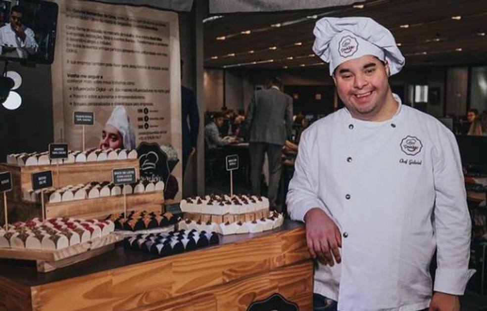 Chef Gabriel Bernardes, criador do 'Downlícia' — Foto: Reprodução/Instagram