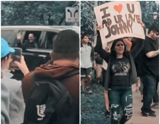 Vídeo de Johnny Depp desenhando durante julgamento se torna viral