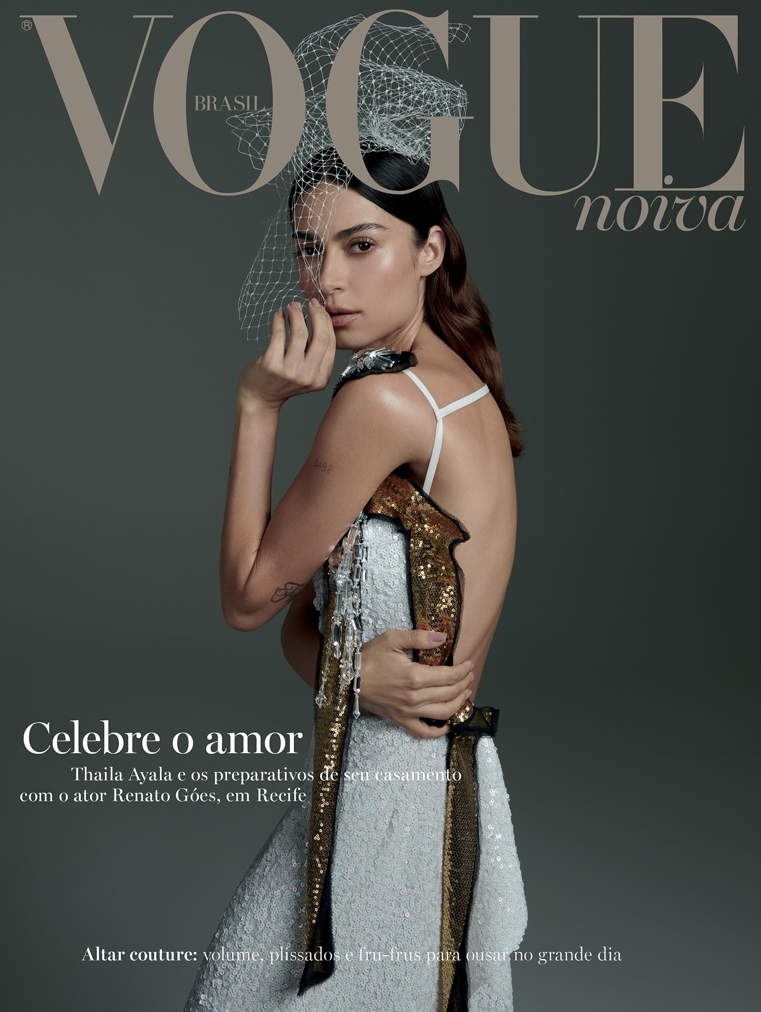 Vogue Noiva com Thaila Ayala (Foto: Vogue Brasil)