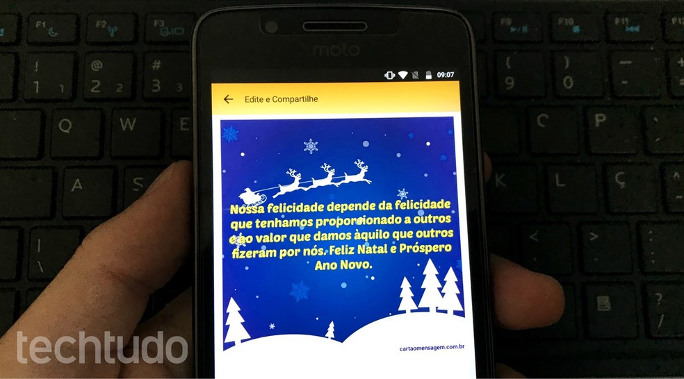 Mensagens e cartões de 'Feliz Natal 2018' para WhatsApp | Produtividade |  TechTudo
