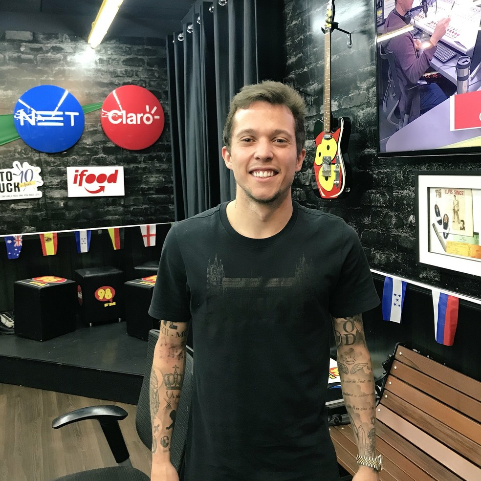 Bernard, atacante ex-Atl�tico-MG, interessou ao Flamengo, mas as pedidas s�o muito altas para o avan�o de negocia��es (Foto: Reprodu��o / Twitter)