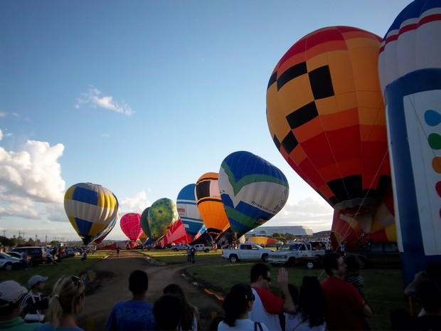 32 balonistas competirão nas provas do Festival Internacional de Balonismo de Torres. (Foto: Divulgação / Prefeitura de Torres)