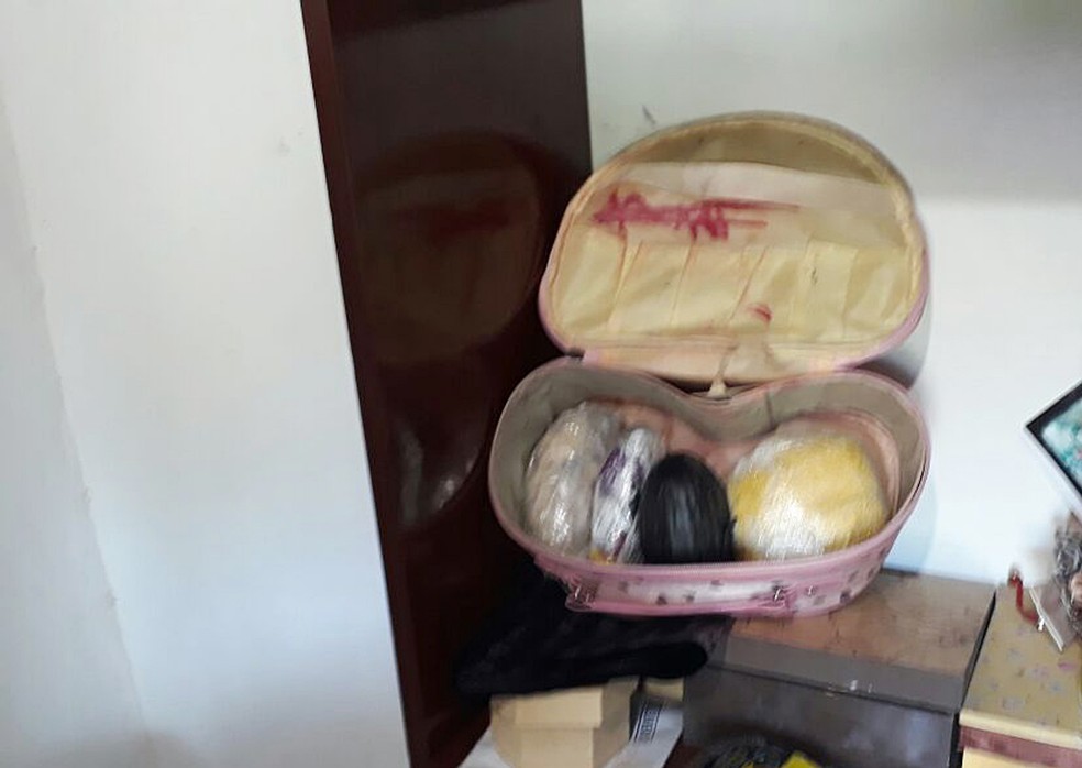 Drogas foram apreendidas em Presidente Prudente (Foto: Polícia Militar/Cedida)