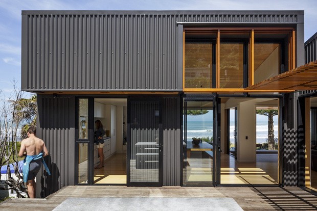 Casa moderna e descolada na Nova Zelândia (Foto: Patrick Reynolds / divulgação)