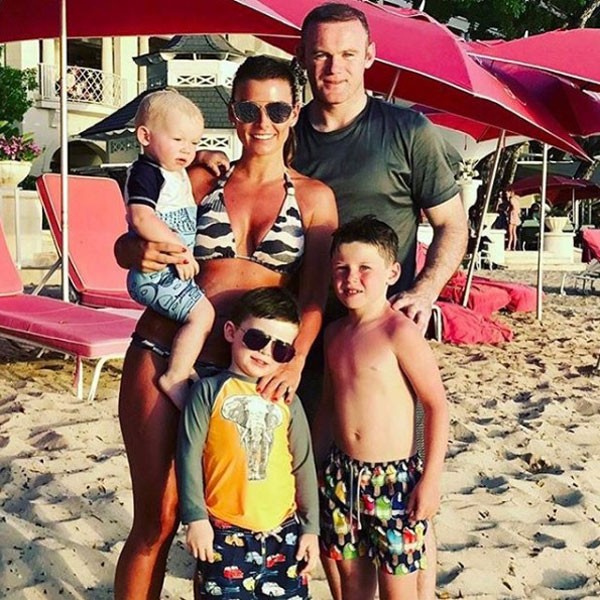 Família Rooney reunida (Foto: reprodução)