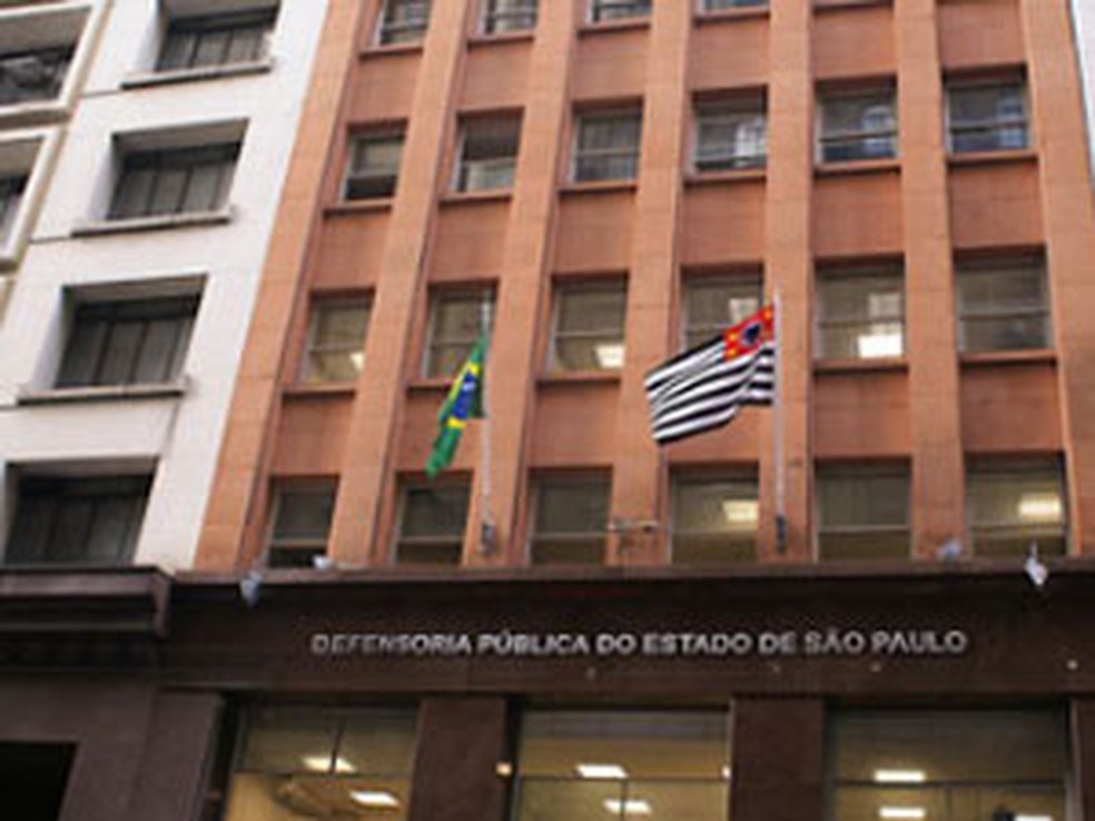 Defensoria Pública do Estado de São Paulo — Foto: Reprodução