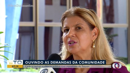 Cedeca realiza audiência pública com moradores do Taquari