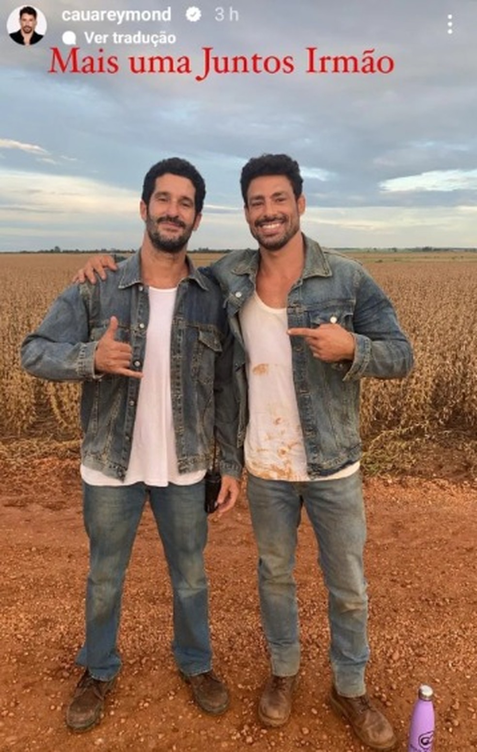 Cauã Reymond destaca as belezas e a bebida típica de MS