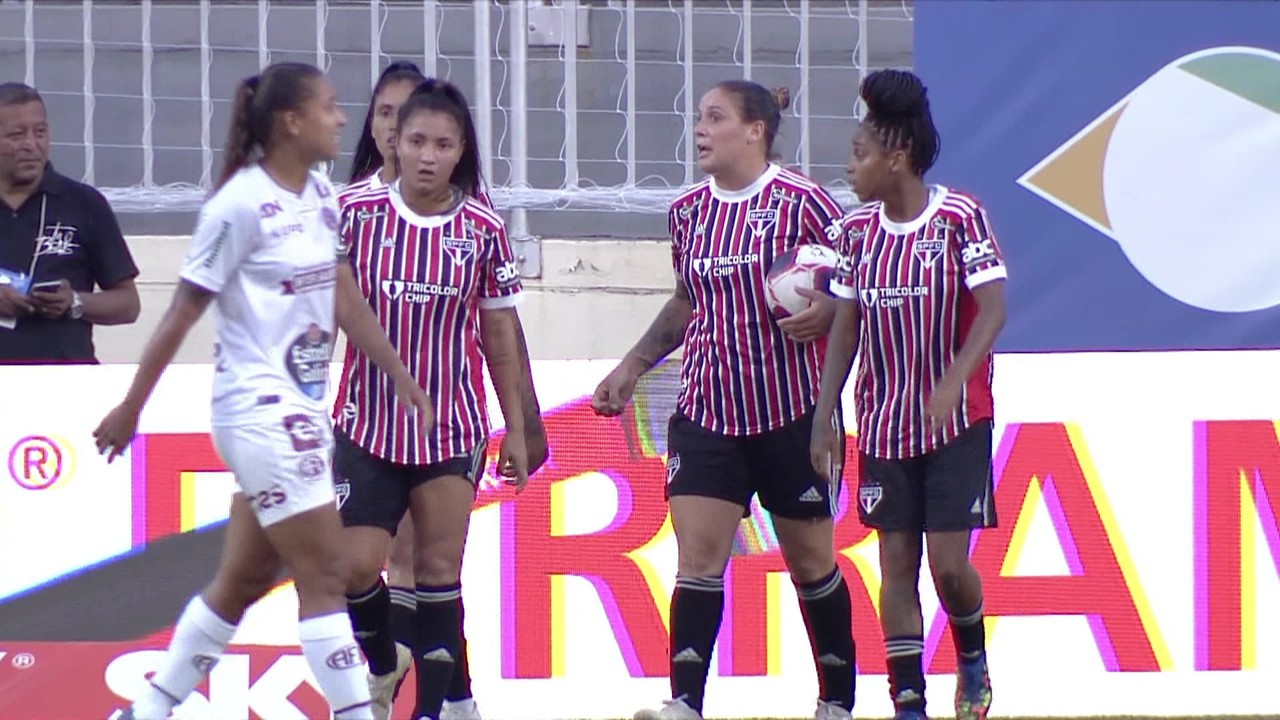 O gol de São Paulo 1 x 0 Ferroviária, pelo Brasil Ladies Cup