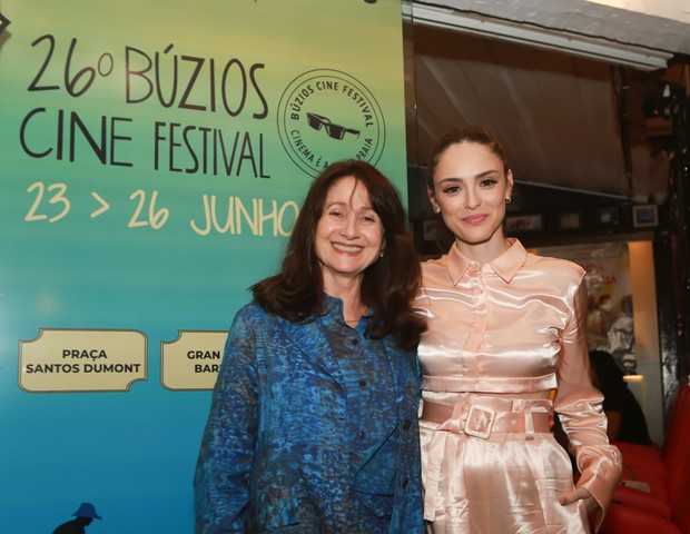 Zezé Polessa e Isabelle Drummond no Búzios Cine Festival (Foto: Claudio Andrade e Eny Miranda/Divulgação)
