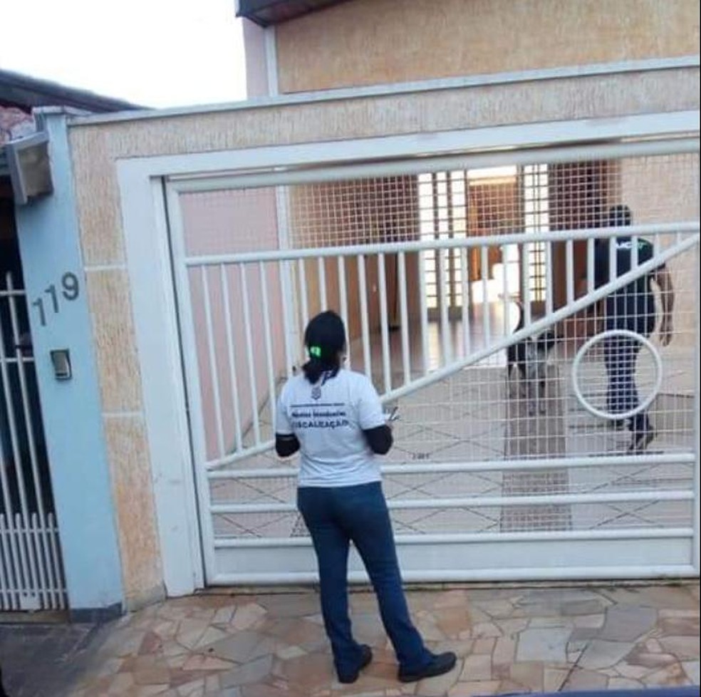 Levantamento foi feito durante o trabalho de visita casa a casa realizado pelos agentes de controle de zoonoses — Foto: Divulgação/ Prefeitura de Nova Odessa