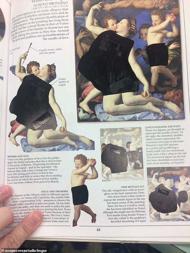 Colégio cristão nos EUA censura retratos nus em livros de arte (Foto: Reprodução)