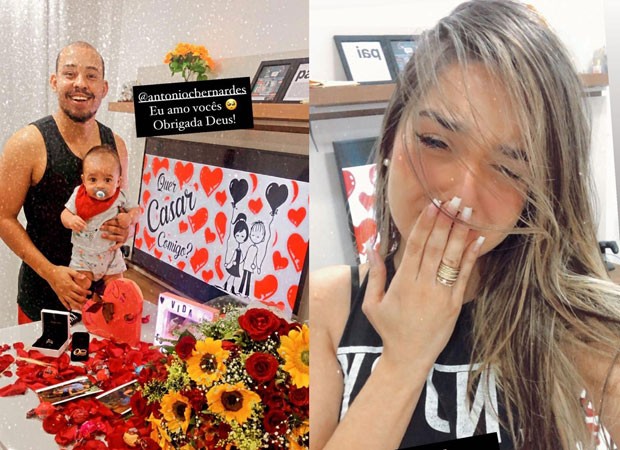 Antônio Carlos, caçula de Mussum, está noivo de Karoline Menezes (Foto: Reprodução/Instagram)