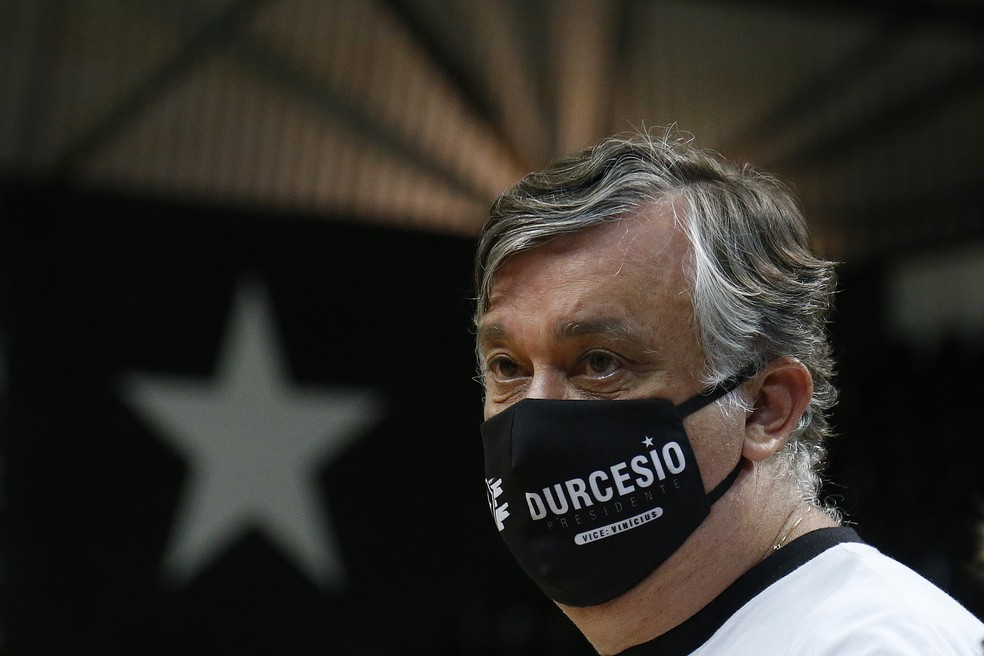 Durcesio Mello, presidente do Botafogo — Foto: Vitor Silva/Botafogo