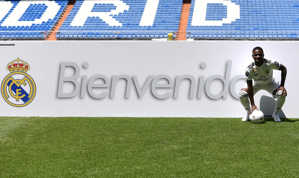 Vinicius Junior Ã© uma das aspostas do Real Madrid para a prÃ³xima temporada (Foto: Reuters)
